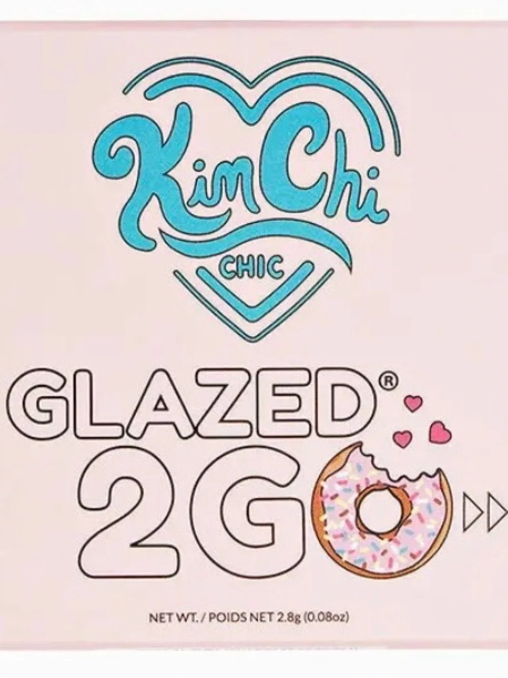Kimchi Chic Beauty Two-Tone Eyeshadow Duo - Matte Warm Brown & Shimmery Peach